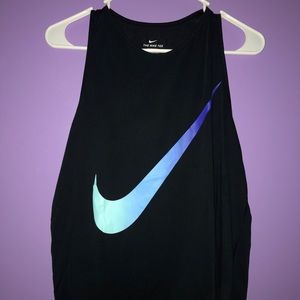 DRI-FIT Black Nike Running Tee
